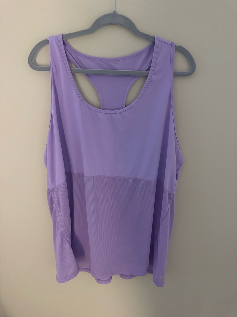 Fabletics Lavender Racerback Tank Top - Picture 2 of 2